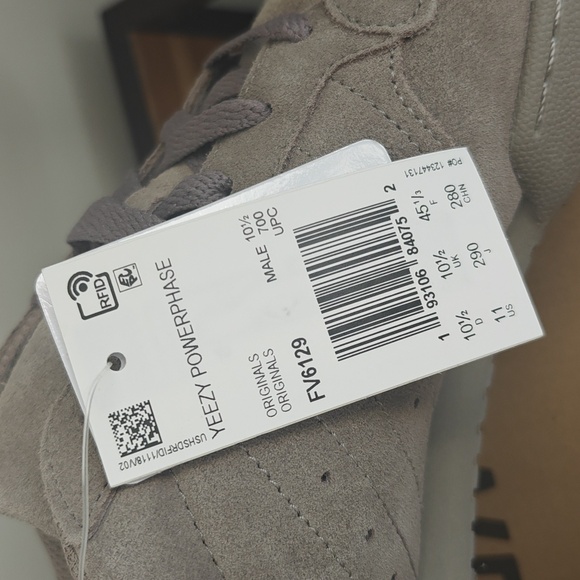 Adidas Yeezy Powerphase, simple brown, size 11 - Picture 9 of 10